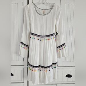 Beaded dress by Raga × Anthropologie